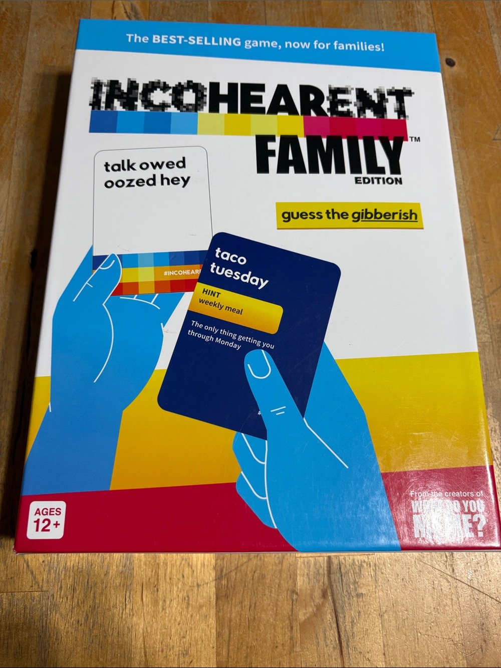 INCOHEARENT Family Edition Party Game